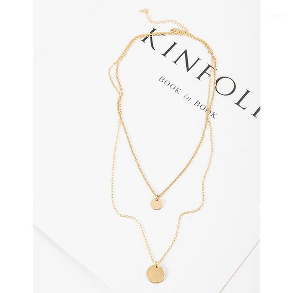 chokers simple layering disc pendant necklaces for women ladies double layered gold color choker necklace bohomian jewelry1, Golden;silver
chokers simple layering disc pendant necklaces for women ladies double layered gold color choker necklace bohomian jewelry1, Golden;silver