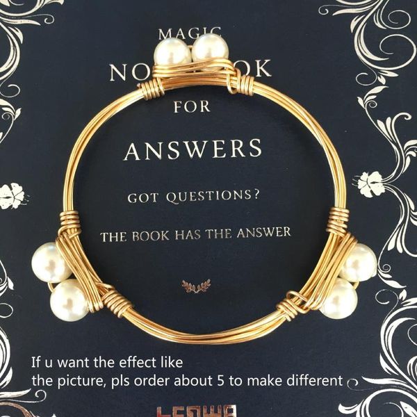 1 pcs wire wrapped pearls greek life sorority bangle bracelet, Black
1 pcs wire wrapped pearls greek life sorority bangle bracelet, Black