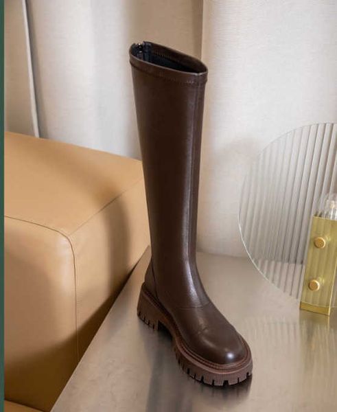 autumn and winter ancient korean women's shoes brown high 2021 knight below knee elastic british thin boots, Black
autumn and winter ancient korean women's shoes brown high 2021 knight below knee elastic british thin boots, Black
