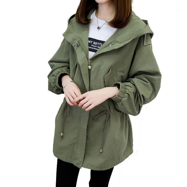 new windbreaker female coat long loose harajuku loose hooded jacket women streetwear casual vintage coat oversize long jacket1, Black;brown
new windbreaker female coat long loose harajuku loose hooded jacket women streetwear casual vintage coat oversize long jacket1, Black;brown