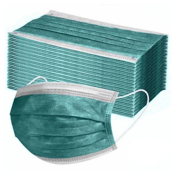 3 hygiene 50/100 layer filter pcs disposable thicken green face mouth mask earloop mascarilla masque mondmasker
3 hygiene 50/100 layer filter pcs disposable thicken green face mouth mask earloop mascarilla masque mondmasker