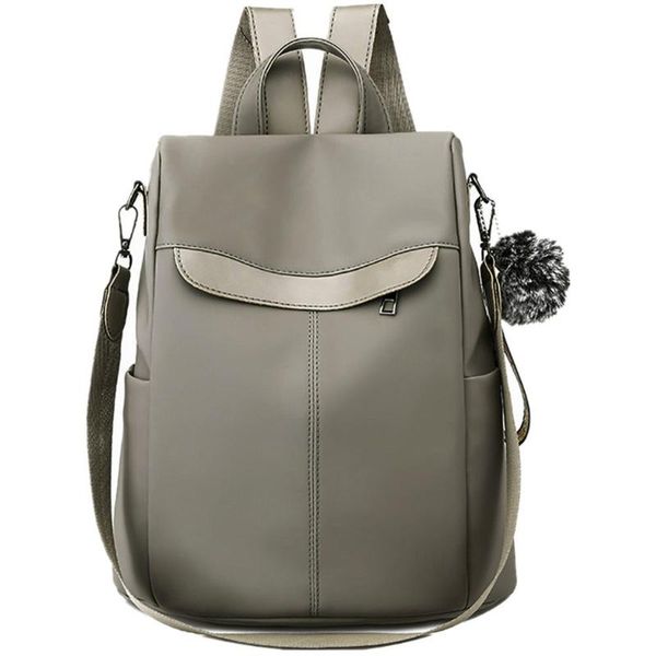 trend wild oxford women backpack plush ball pendant cloth bag with zipper simple pure color large capacity travel backpack
trend wild oxford women backpack plush ball pendant cloth bag with zipper simple pure color large capacity travel backpack