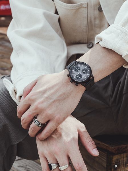 fairwhale official flagship store cool watch mens fashion 2020 new quartz watch mens watch fashion sports, Slivery;brown
fairwhale official flagship store cool watch mens fashion 2020 new quartz watch mens watch fashion sports, Slivery;brown