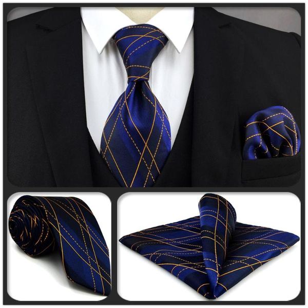 f9 blue geometric mens neckties hanky set dress classic ties for men xlong party gift fashion, Black;gray 
f9 blue geometric mens neckties hanky set dress classic ties for men xlong party gift fashion, Black;gray