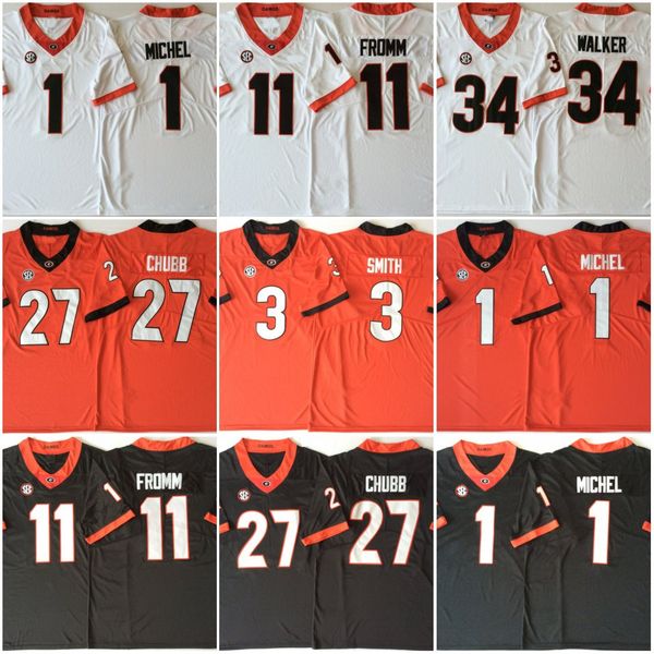 men's legend georgia bulldogs # 34 walker 27 chubb 3 smith 1 michel 7 swift 11 fromm football jersey customization, Black
men's legend georgia bulldogs # 34 walker 27 chubb 3 smith 1 michel 7 swift 11 fromm football jersey customization, Black