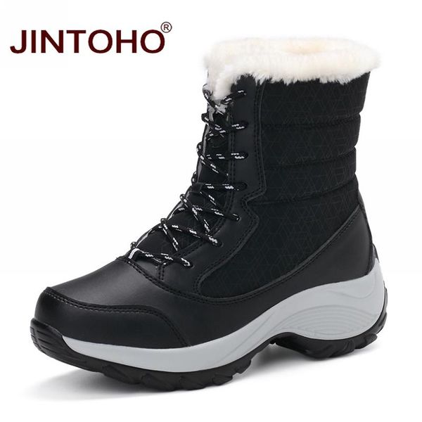 jintoho большой размер зима женщины boots mid-теленок платформа boots мода зима женская обувь теплый снег женщина женщина обувь, Black
jintoho большой размер зима женщины boots mid-теленок платформа boots мода зима женская обувь теплый снег женщина женщина обувь, Black