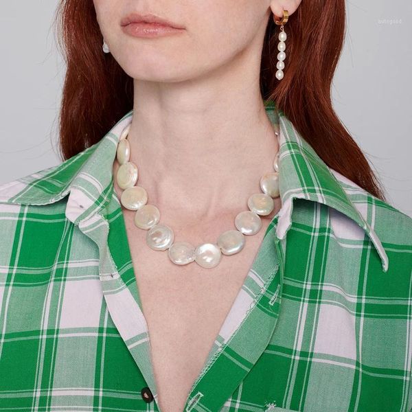 chokers arrival freshwater pearl necklace fashion round pendant jewelry ladies banquet luxury accessories1, Golden;silver
chokers arrival freshwater pearl necklace fashion round pendant jewelry ladies banquet luxury accessories1, Golden;silver