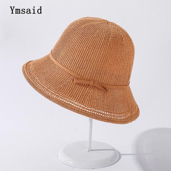 wide brim hats 2021 bucket hat women knitted solid color fisherman for female spring summer anti-uv cap elegant bow sun, Blue;gray
wide brim hats 2021 bucket hat women knitted solid color fisherman for female spring summer anti-uv cap elegant bow sun, Blue;gray
