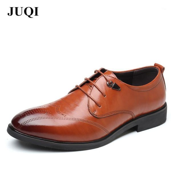 dress shoes juqi 2021 man flat classic men's male business leather men leisure breathable formal oxfords plus size1, Black
dress shoes juqi 2021 man flat classic men's male business leather men leisure breathable formal oxfords plus size1, Black