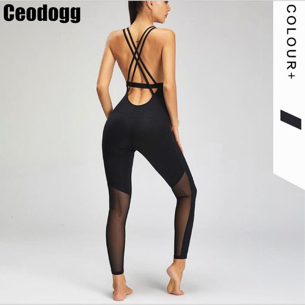 pad one piece gym clothing mesh yoga jumpsuit backless workout set slim sport suit women ballet dance bodysuit- bra & leggings c0123, Gray
pad one piece gym clothing mesh yoga jumpsuit backless workout set slim sport suit women ballet dance bodysuit- bra & leggings c0123, Gray
