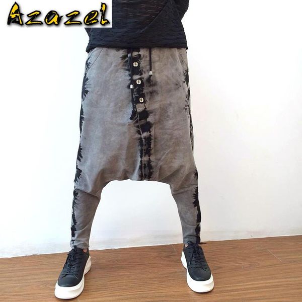 azazel 2020 fashion new european and american tide men casual pants loose two pocket malecrotch collapse pants harem, Black
azazel 2020 fashion new european and american tide men casual pants loose two pocket malecrotch collapse pants harem, Black
