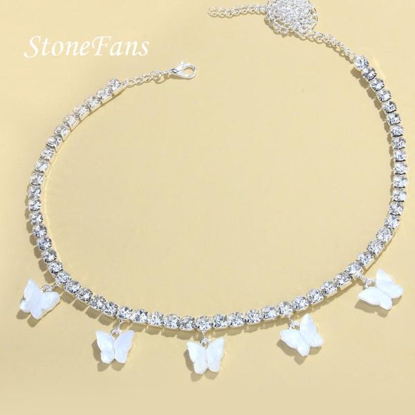 stonefans pendant rhinestone tennis butterfly necklace choker chunky acrylic bling chain necklace women simple christmas gifts, Golden;silver
stonefans pendant rhinestone tennis butterfly necklace choker chunky acrylic bling chain necklace women simple christmas gifts, Golden;silver