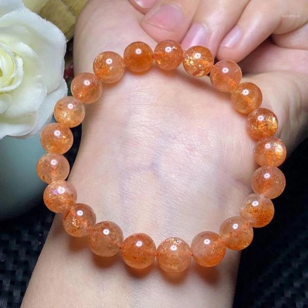 natural 8mm gold strawberry quartz crystal bracelet woman love party gift round bead gift stretch lucky sun stone jewelry1, Black
natural 8mm gold strawberry quartz crystal bracelet woman love party gift round bead gift stretch lucky sun stone jewelry1, Black