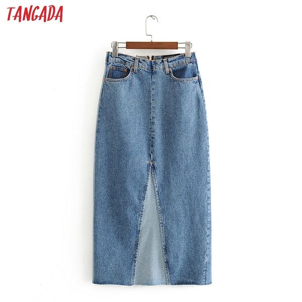 tangada women color block denim midi skirt faldas mujer office ladies elegant chic mid calf skirts 3h581 201109, Black
tangada women color block denim midi skirt faldas mujer office ladies elegant chic mid calf skirts 3h581 201109, Black