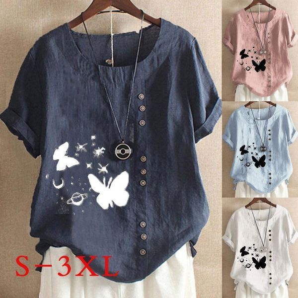 chamsgend blouses 2020 fashion women short sleeve cotton butterfly print o-neck ladies shirts blusas mujer de moda 2020 f6161, White
chamsgend blouses 2020 fashion women short sleeve cotton butterfly print o-neck ladies shirts blusas mujer de moda 2020 f6161, White