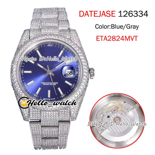 new date blue dial 126334 126333 seagull eta 2824 automatic mens watch stick mark 904l steel diamond bracelet watches hello_watch rxhw best, Slivery;brown
new date blue dial 126334 126333 seagull eta 2824 automatic mens watch stick mark 904l steel diamond bracelet watches hello_watch rxhw best, Slivery;brown