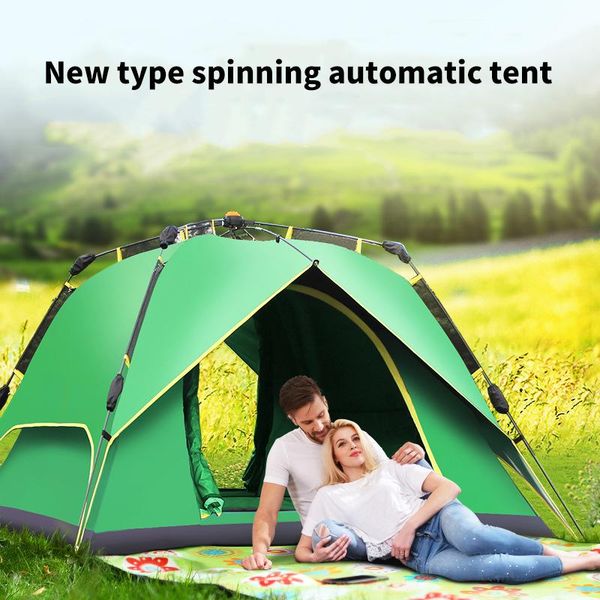 tents and shelters 3-4 people spinning to increase the automatic rainproof camping tent mountaineering hiking
tents and shelters 3-4 people spinning to increase the automatic rainproof camping tent mountaineering hiking