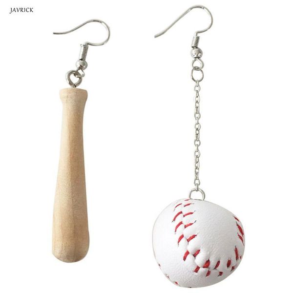 sportswear wood drop earrings asymmetric baseball bat earrings fashion jewelry women's, Silver
sportswear wood drop earrings asymmetric baseball bat earrings fashion jewelry women's, Silver