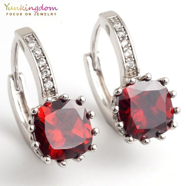 hoop & huggie yunkingdom red big square cz crystals earrings for women simple fashion hoops style jewelry, Golden;silver
hoop & huggie yunkingdom red big square cz crystals earrings for women simple fashion hoops style jewelry, Golden;silver