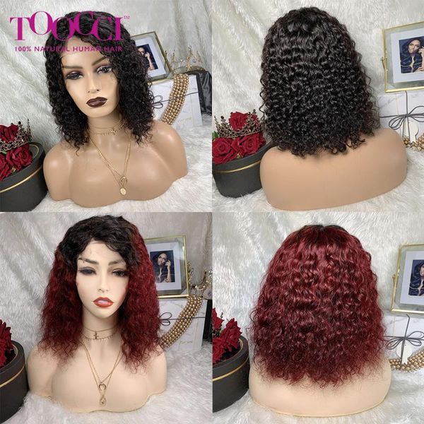 lace wigs toocci hair human 4x4 closure wig water deep curly front for black women remy, Black;brown
lace wigs toocci hair human 4x4 closure wig water deep curly front for black women remy, Black;brown