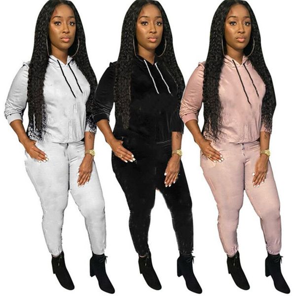 fall winter women jogger suit long sleeve outfits hooded hoodies+pants plus size two pieces set casual print tracksuits 4092, Black;gray
fall winter women jogger suit long sleeve outfits hooded hoodies+pants plus size two pieces set casual print tracksuits 4092, Black;gray