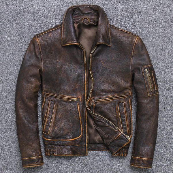 vintage leather jacket men spring new motorcycle causal coat men autumn outfit fashion biker pocket design genuine leather jacke1, Black
vintage leather jacket men spring new motorcycle causal coat men autumn outfit fashion biker pocket design genuine leather jacke1, Black