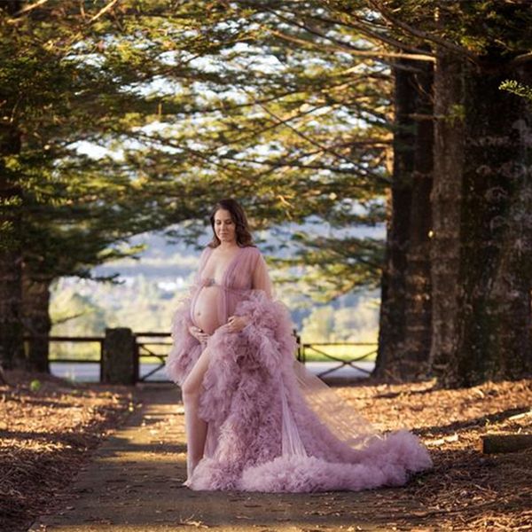 unique prom dresses custom made tulle maternity robes women pshoot evening gowns fluffy tiered tulle robe formal party dress, White
unique prom dresses custom made tulle maternity robes women pshoot evening gowns fluffy tiered tulle robe formal party dress, White