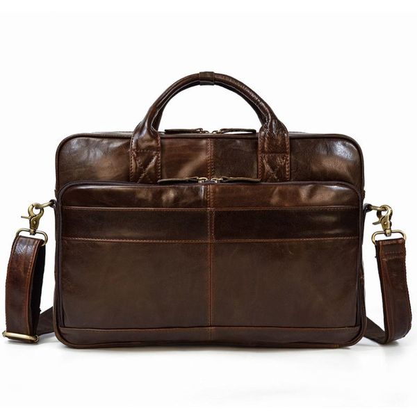 luufan bag men's genuine leather briefcase business travel bag totes cow leather large lapbags male handbag messenger bags
luufan bag men's genuine leather briefcase business travel bag totes cow leather large lapbags male handbag messenger bags
