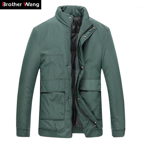 men's down & parkas 2021 winter men's stand collar warm jacket fashion casual thick short coat male brand clothing1, Black
men's down & parkas 2021 winter men's stand collar warm jacket fashion casual thick short coat male brand clothing1, Black