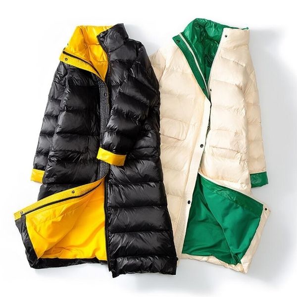 sedutmo winter long duck down jackets women oversize thick warm coat patchwork autumn slim puffer jacket 201029, Black
sedutmo winter long duck down jackets women oversize thick warm coat patchwork autumn slim puffer jacket 201029, Black
