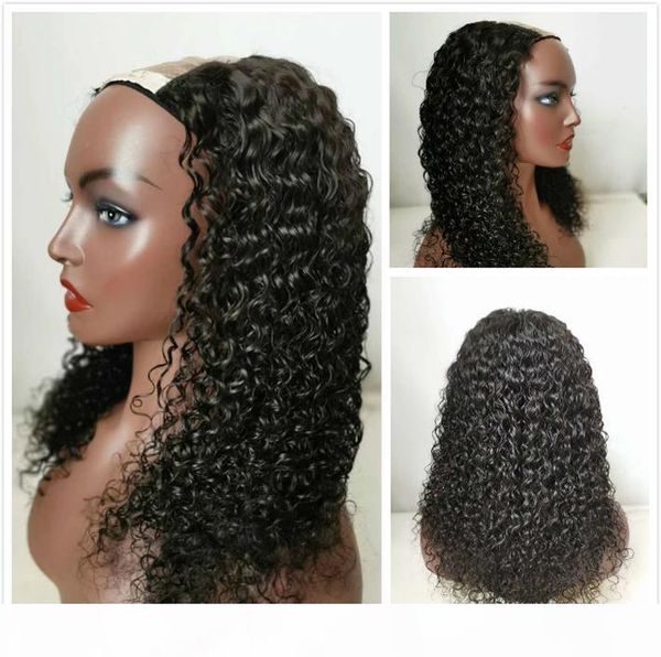 unprocessed curly lace front wig for black women u part real human hair water wave malaysian remy braided wig 150% density full glueless wig, Black;brown
unprocessed curly lace front wig for black women u part real human hair water wave malaysian remy braided wig 150% density full glueless wig, Black;brown