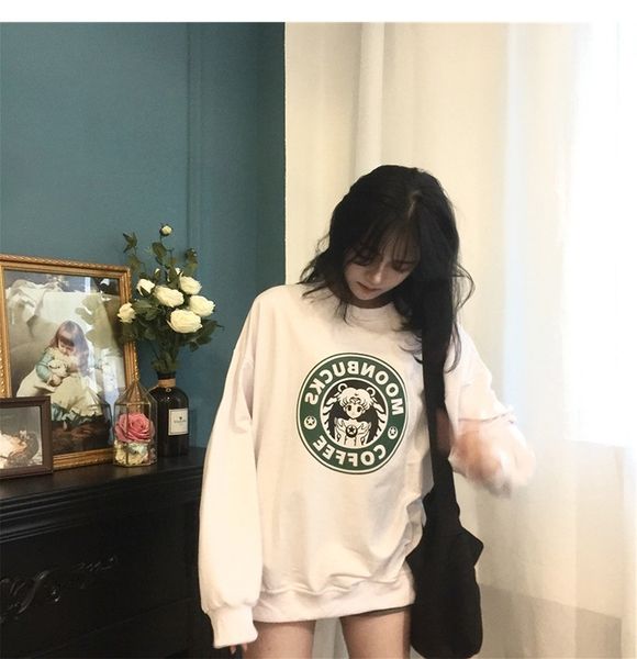 ранняя осень женщин 2020 новый top футболку свитер большой свободный t-shirt среднедлинная cec с длинным рукавом ins весной и осенью тонкий, Black
ранняя осень женщин 2020 новый top футболку свитер большой свободный t-shirt среднедлинная cec с длинным рукавом ins весной и осенью тонкий, Black