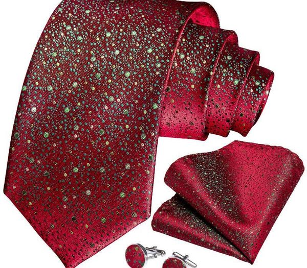 luxury silk woven men's ties 8cm green splash dot red necktie hanky cufflinks set business wedding accessories mens gift11, Black;gray
luxury silk woven men's ties 8cm green splash dot red necktie hanky cufflinks set business wedding accessories mens gift11, Black;gray