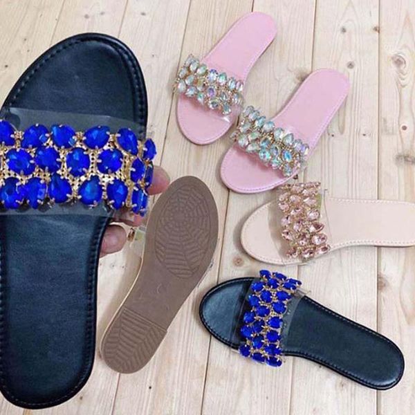 2021 woman sandals crystal fashion women open toed flat heels women transparent heel sandals slippers square heel zapatos, Black
2021 woman sandals crystal fashion women open toed flat heels women transparent heel sandals slippers square heel zapatos, Black
