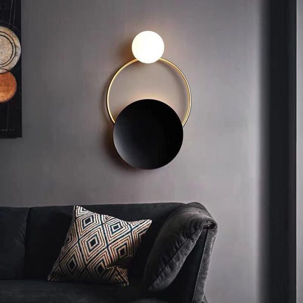 modern led wall lamp for bedroom bedside black rotation sconce in staircase aisle corridor foyer round interior decor lighting
modern led wall lamp for bedroom bedside black rotation sconce in staircase aisle corridor foyer round interior decor lighting
