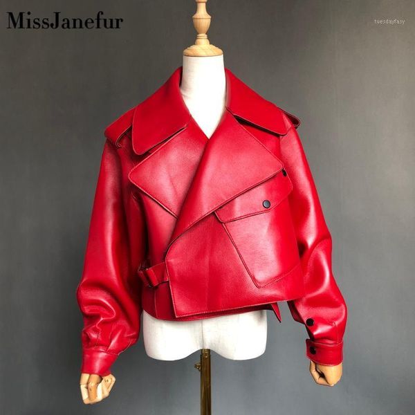 women's leather & faux genuine jacket women real sheepskin coat spring fashion jacket1, Black
women's leather & faux genuine jacket women real sheepskin coat spring fashion jacket1, Black