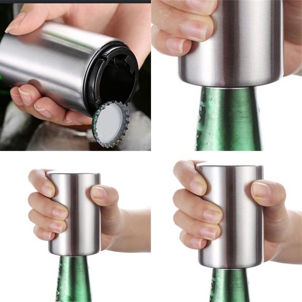 stainless steel beer bottle opener automatic press type no trace labor saving bottles openers convenient 5 2ld f2
stainless steel beer bottle opener automatic press type no trace labor saving bottles openers convenient 5 2ld f2