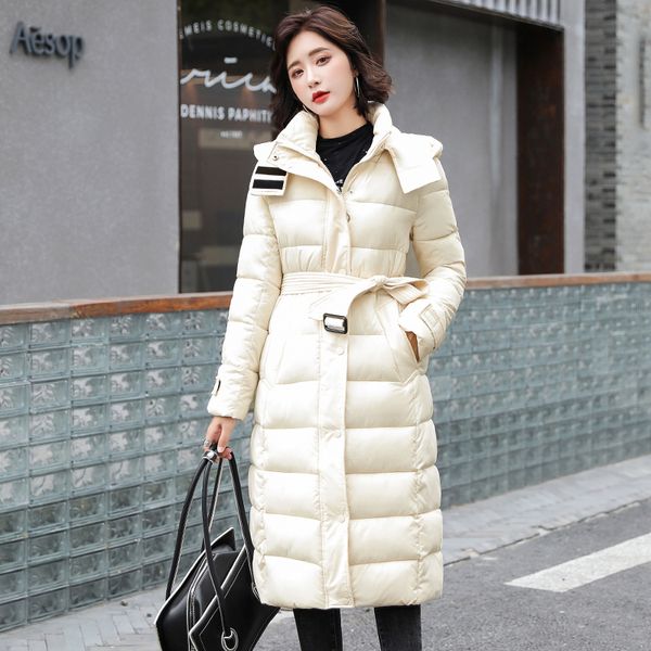 2021 newwomen's x-long thick winter jackets with sashes epaulet hooded plus size warm coat female outwear giacca donna 6y9h, Black
2021 newwomen's x-long thick winter jackets with sashes epaulet hooded plus size warm coat female outwear giacca donna 6y9h, Black