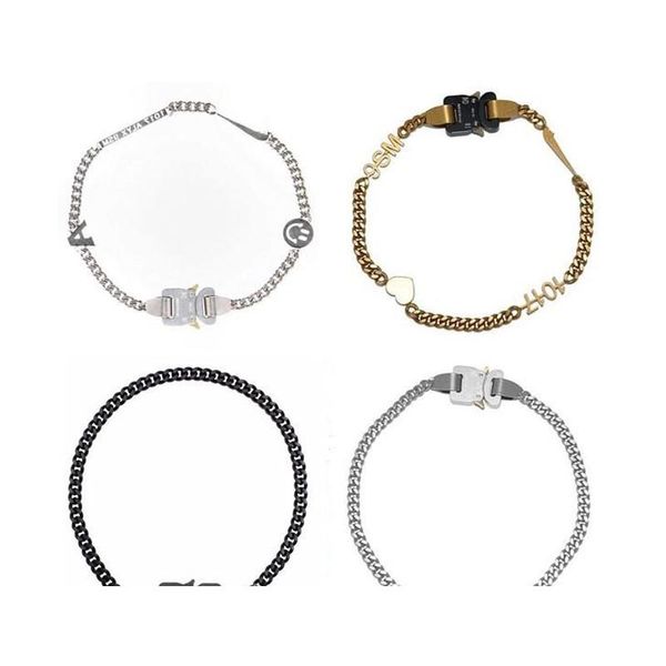 1017 alyx studio logo series metal women jewelry chain necklace men women fashion bracelet hip hop outdoor street accessories festival ns7n, Silver
1017 alyx studio logo series metal women jewelry chain necklace men women fashion bracelet hip hop outdoor street accessories festival ns7n, Silver