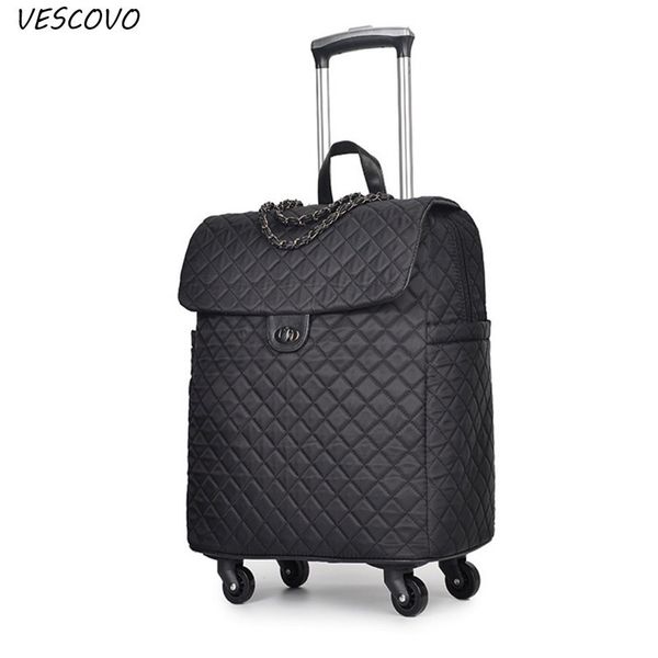 vescovo portable trolley travel bag with wheels women handbag lightweight large capacity suitcase carry-on bags lj201116
vescovo portable trolley travel bag with wheels women handbag lightweight large capacity suitcase carry-on bags lj201116