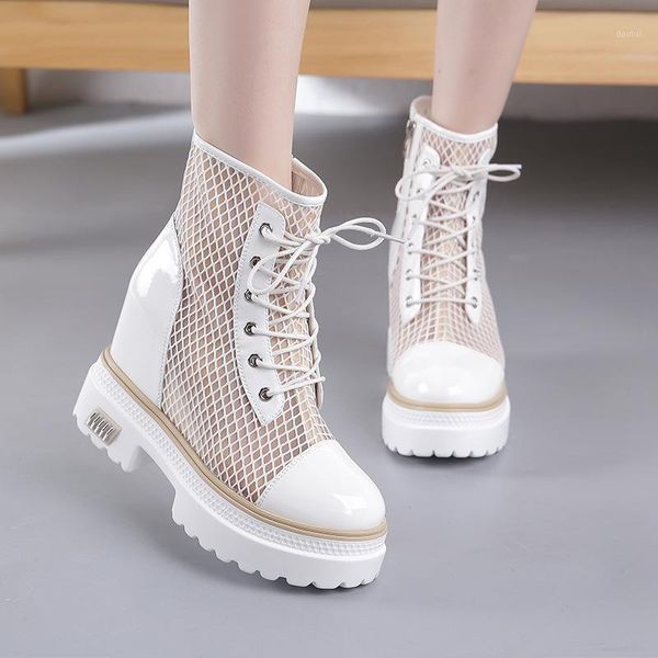 boots mesh hollow breathable women's autumn 2021 thick bottom inner high tube lightweight and fashionable sandals1, Black
boots mesh hollow breathable women's autumn 2021 thick bottom inner high tube lightweight and fashionable sandals1, Black