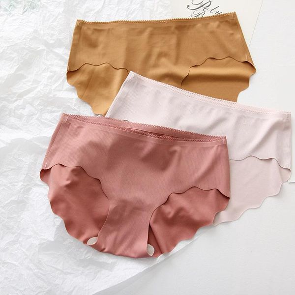 women's panties women's underwear ice silk brief women comfortable elastic color traceless mid-waist briefs fashion women1, Black;pink
women's panties women's underwear ice silk brief women comfortable elastic color traceless mid-waist briefs fashion women1, Black;pink
