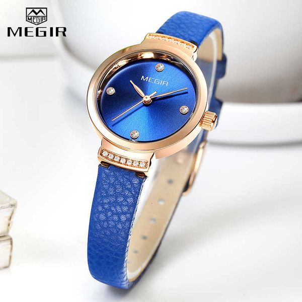 megir ladies watch fashion and elegant quartz clock ladies leather strap small dress ladies watch waterproof female clock reloj mujer, Silver
megir ladies watch fashion and elegant quartz clock ladies leather strap small dress ladies watch waterproof female clock reloj mujer, Silver