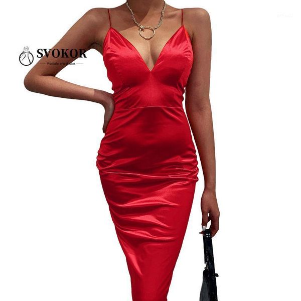 casual dresses svokor backless satin midi dress women elegant deep v-neck bodycon spaghetti strap party club clothes skinny1, Black;gray
casual dresses svokor backless satin midi dress women elegant deep v-neck bodycon spaghetti strap party club clothes skinny1, Black;gray