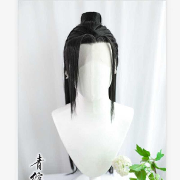 lace hand hook wig headdress ancient costume cos ink burning video hand hook hair cover1, Black;gray
lace hand hook wig headdress ancient costume cos ink burning video hand hook hair cover1, Black;gray