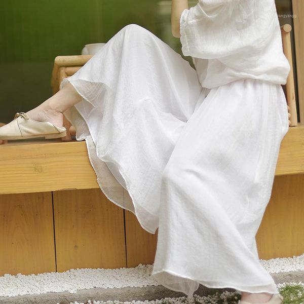 summer wide leg pants for women casual elastic waist 2020 new fashion loose long pants pleated pant trousers femme1, Black;white
summer wide leg pants for women casual elastic waist 2020 new fashion loose long pants pleated pant trousers femme1, Black;white