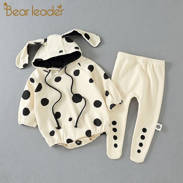 bear leader baby's sets autumn newborn girls polka dot clothing sets hooded and pants outfits toddler baby children clothes 1021, White
bear leader baby's sets autumn newborn girls polka dot clothing sets hooded and pants outfits toddler baby children clothes 1021, White