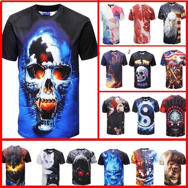 3d t shirt printed tshirt men's women short sleeve casual t-shirt cool summer tees t shirt eagle lions cats skull american flag fashio, White;black
3d t shirt printed tshirt men's women short sleeve casual t-shirt cool summer tees t shirt eagle lions cats skull american flag fashio, White;black