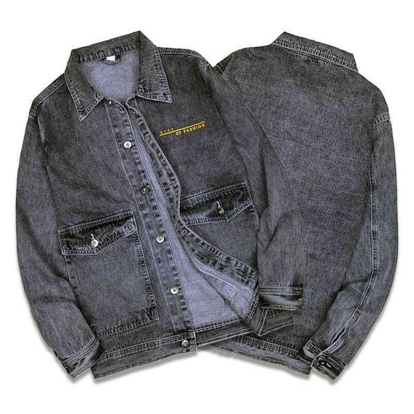 men's jackets denim 2021 autumn winter jeans black gray casual fashion printed, Black;brown
men's jackets denim 2021 autumn winter jeans black gray casual fashion printed, Black;brown