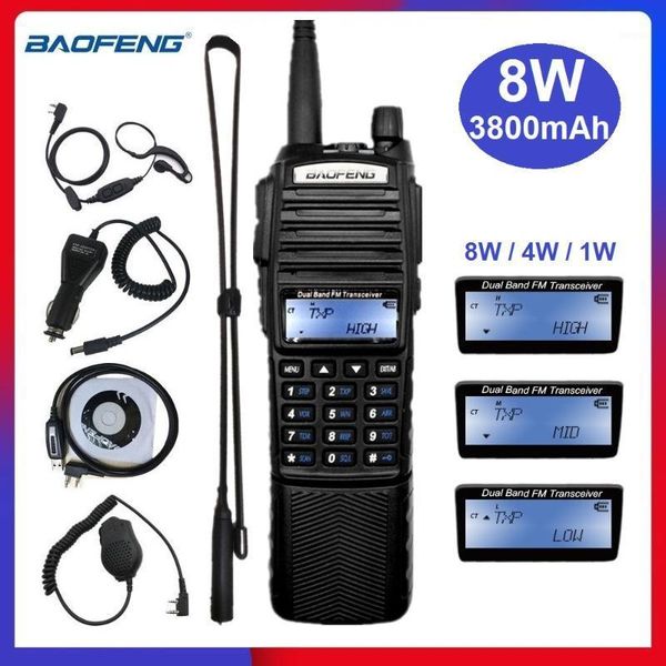 real 8w baofeng uv-82 walkie talkie for hunting 10km portable cb radio 3800mah vhf uhf ham transceiver radio uv-82 8wauv821
real 8w baofeng uv-82 walkie talkie for hunting 10km portable cb radio 3800mah vhf uhf ham transceiver radio uv-82 8wauv821